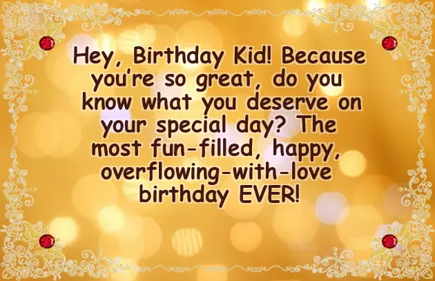 Birthday Wishes In English For Child Birthday Wishes In English For Child
