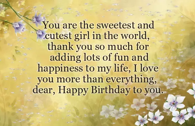 Birthday Wishes For 6 Year Old Daughter From Mom