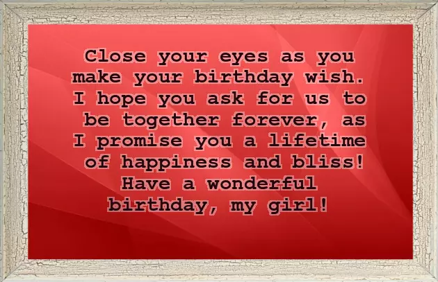 Big Birthday Wishes For Girlfriend Big Birthday Wishes For Girlfriend