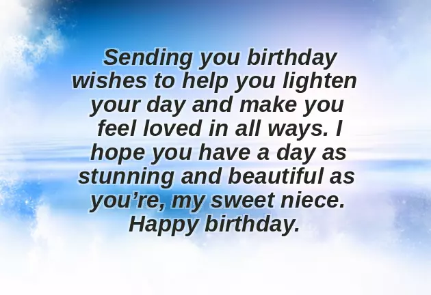 Wishing A Happy Birthday To My Niece Wishing A Happy Birthday To My Niece
