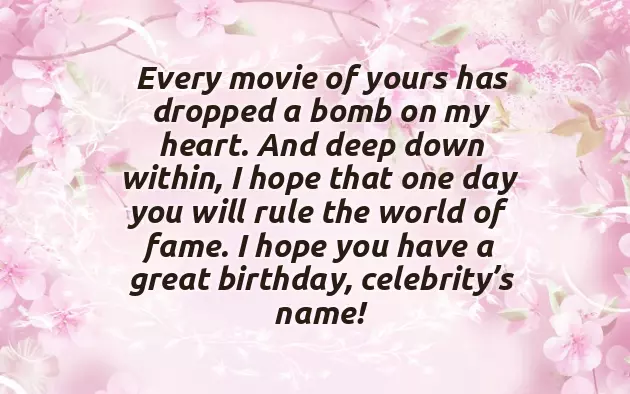 Birthday Wishes For Idol Birthday Wishes For Idol