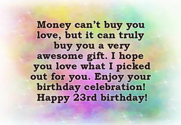 Birthday Wishes For 23 Year Old Daughter