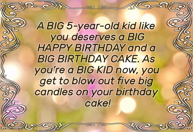 Nephew 5Th Birthday Wishes Nephew 5Th Birthday Wishes