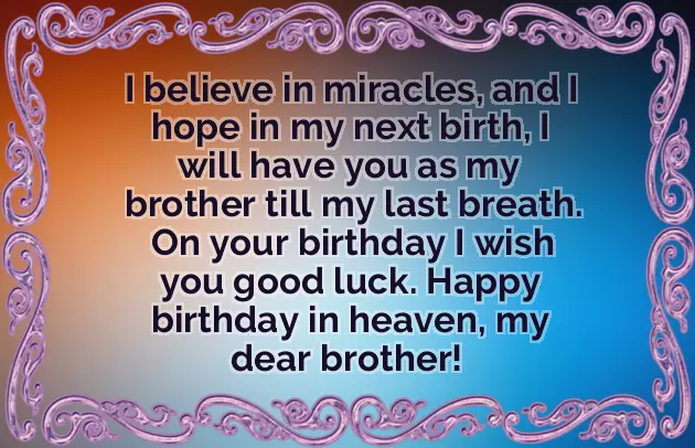 Birthday Wishes To Heaven