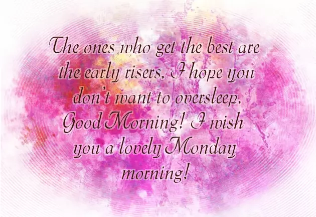 Monday Morning Messages Monday Morning Messages