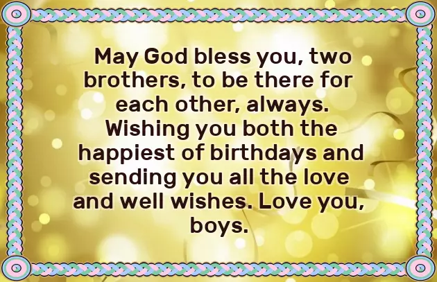 Happy Birthday For Twin Boys Happy Birthday For Twin Boys