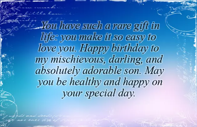 Happy Birthday Quotes To Son From Father Happy Birthday Quotes To Son From Father
