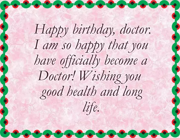 Happy Birthday Doctor Wishes Happy Birthday Doctor Wishes