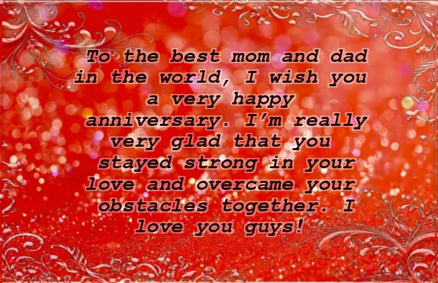 Happy Wedding Anniversary Text