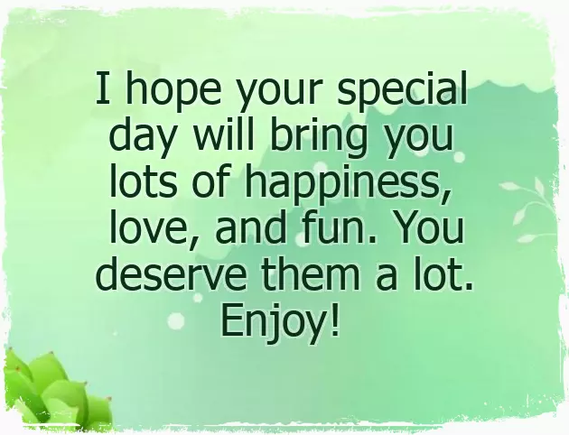 Sweet Birthday Message Sweet Birthday Message