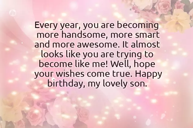 Birthday Wishes For Younger Son From Mom Birthday Wishes For Younger Son From Mom