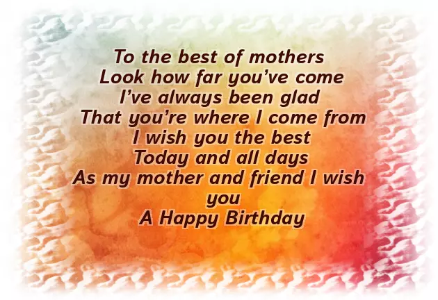 Birthday Poems For Mum Birthday Poems For Mum