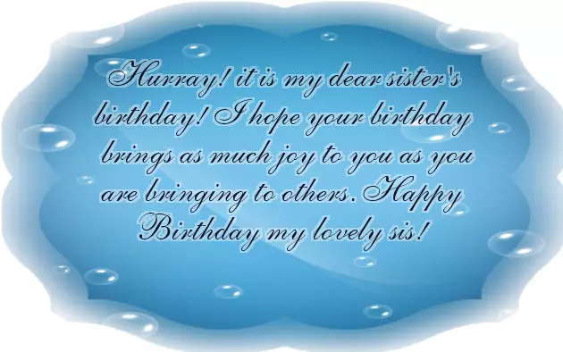 Happy Birthday Lovely Sister Wishes Happy Birthday Lovely Sister Wishes