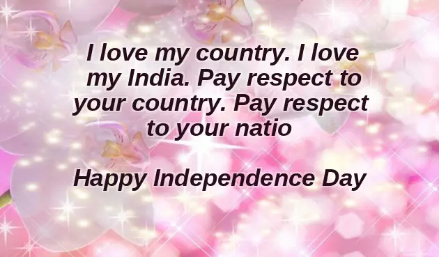 Independence Day Wishes In English