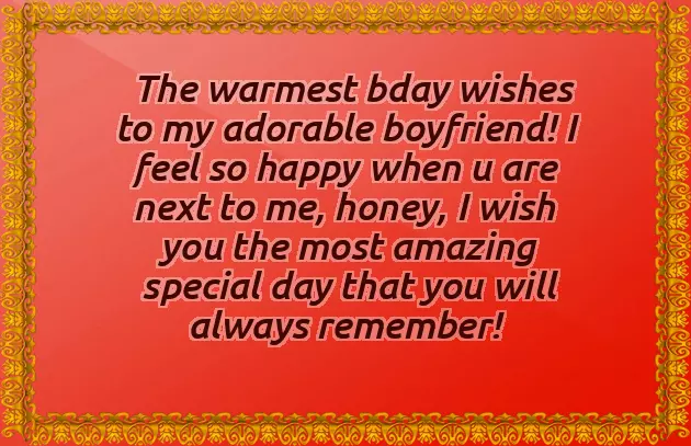 A Birthday Wish For My Boyfriend A Birthday Wish For My Boyfriend