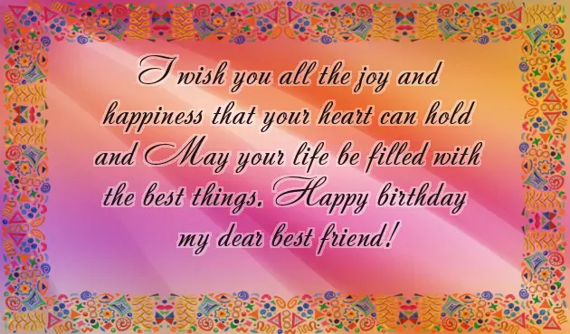 Birthday Wishes For Best Friend In English Birthday Wishes For Best Friend In English