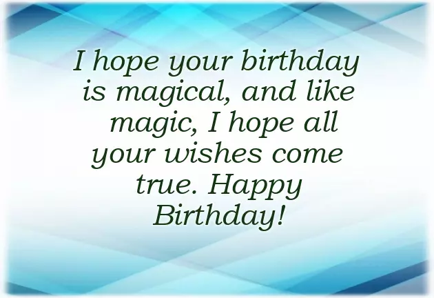 Happy Birthday Simple Wishes