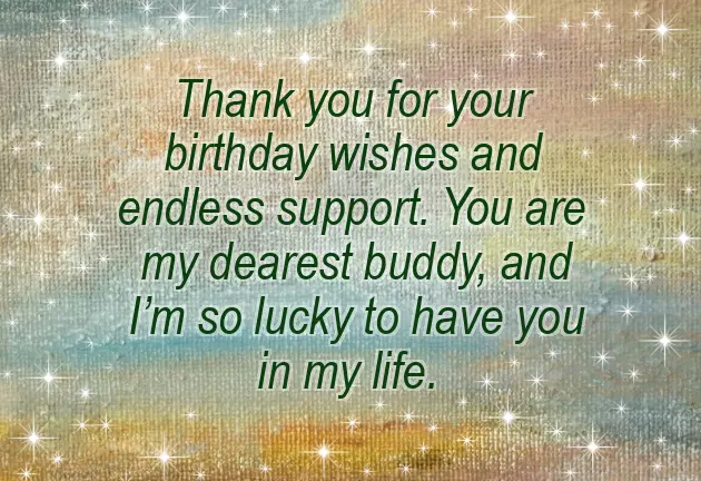 Thanks For Your Kind Wishes Thanks For Your Kind Wishes