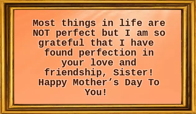 Mothers Day Greetings For Sister In Law