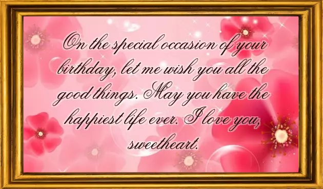 Romantic Birthday Wishes For My Love Romantic Birthday Wishes For My Love