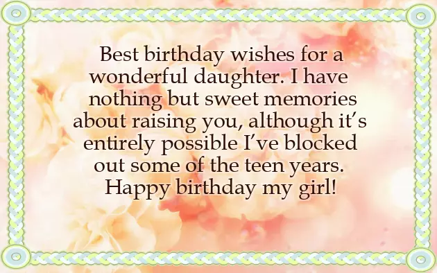 Happy Birthday Wishes My Child