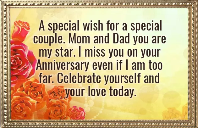Message For Anniversary For Mom And Dad