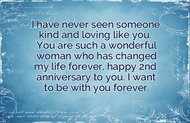 2Nd Love Anniversary Wishes 2Nd Love Anniversary Wishes