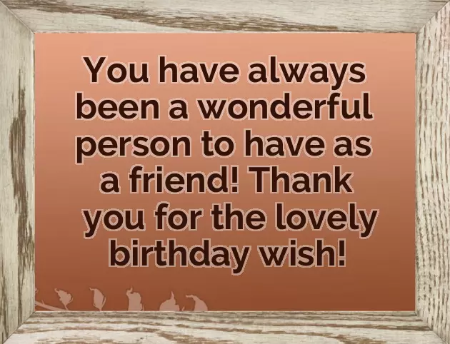 I Wish You A Wonderful Birthday