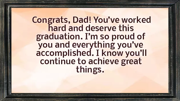Congratulations Parents Of Graduates