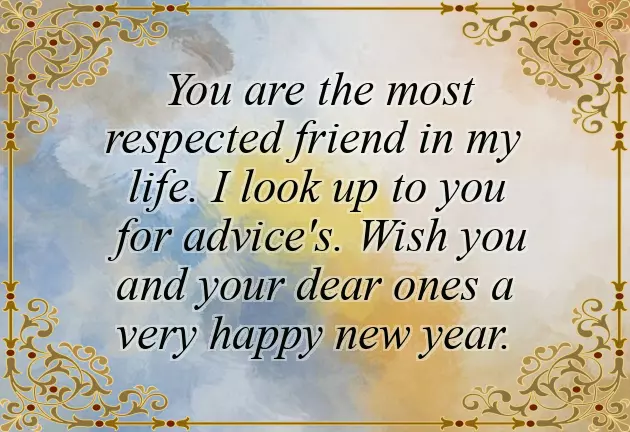 New Year Wishes For Seniors