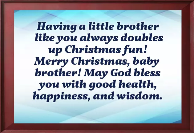 Merry Christmas Brother Quotes Merry Christmas Brother Quotes