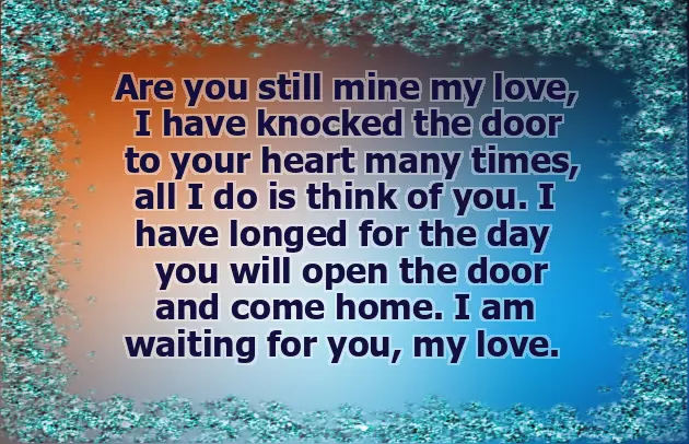 Waiting For You Poem Waiting For You Poem