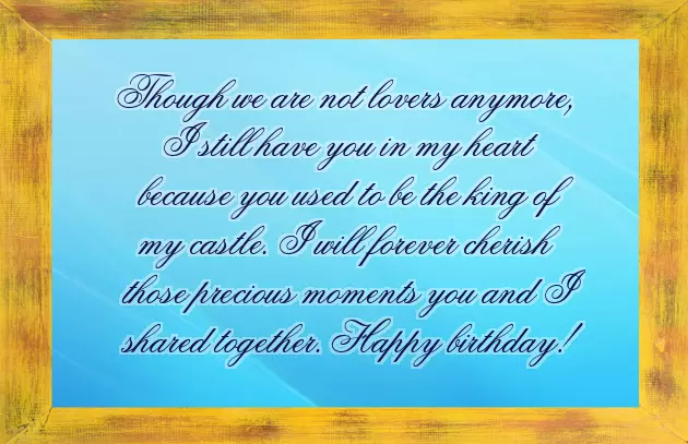 Simple Birthday Wishes For Ex Boyfriend Simple Birthday Wishes For Ex Boyfriend