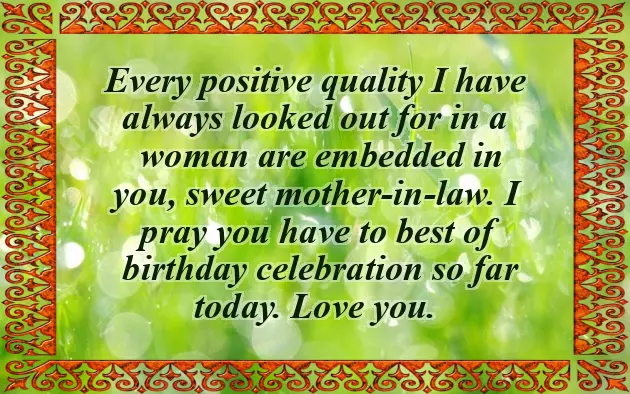 Birthday Greetings To Mother In Law Birthday Greetings To Mother In Law