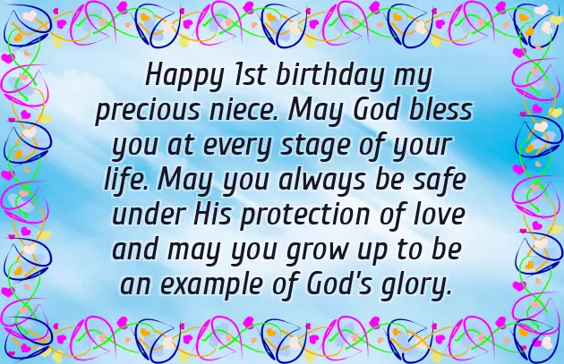 Birthday Wishes For A One Year Old Niece Birthday Wishes For A One Year Old Niece
