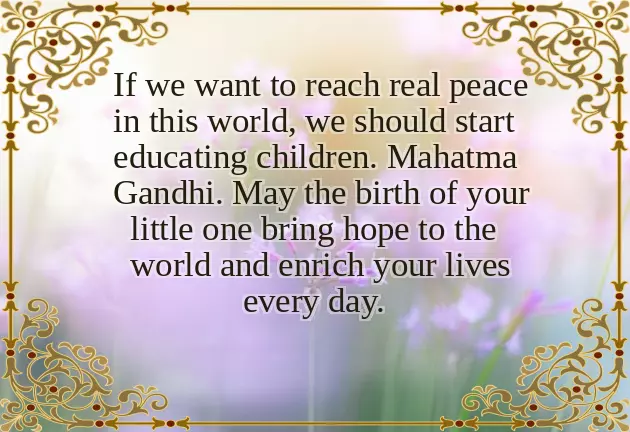 Congratulation For Your New Baby Born