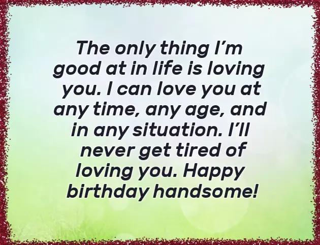 Happy Birthday Note To Husband