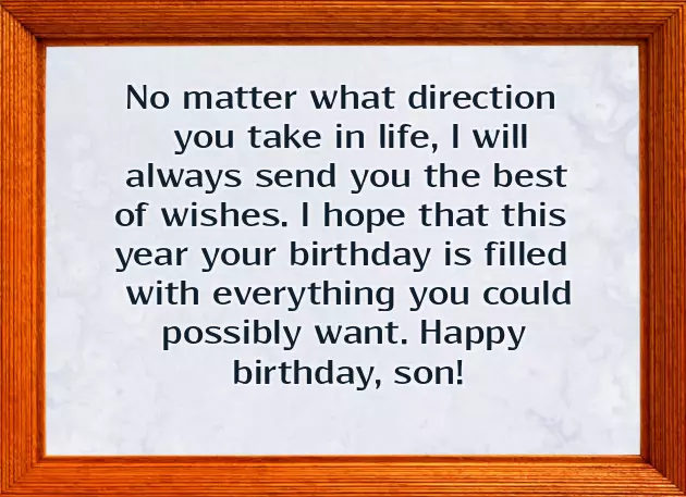 Wishing Birthday To My Son Wishing Birthday To My Son