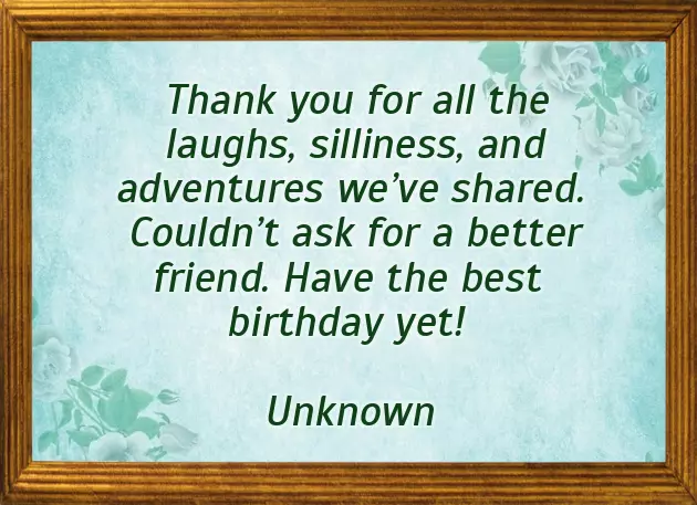 Funny One Liner Birthday Wishes