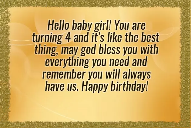 Happy Birthday Wishes For Girl Kid