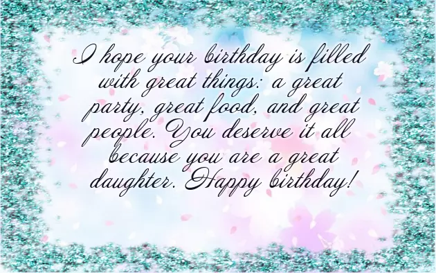 Youngest Daughter Birthday Wishes Youngest Daughter Birthday Wishes