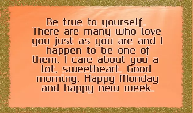 Monday Morning Messages Monday Morning Messages