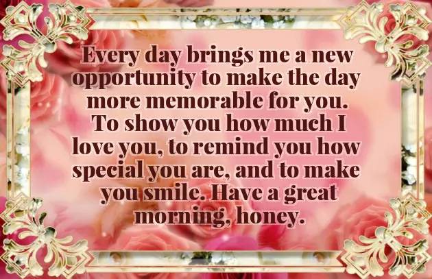 Good Morning Message With Smile