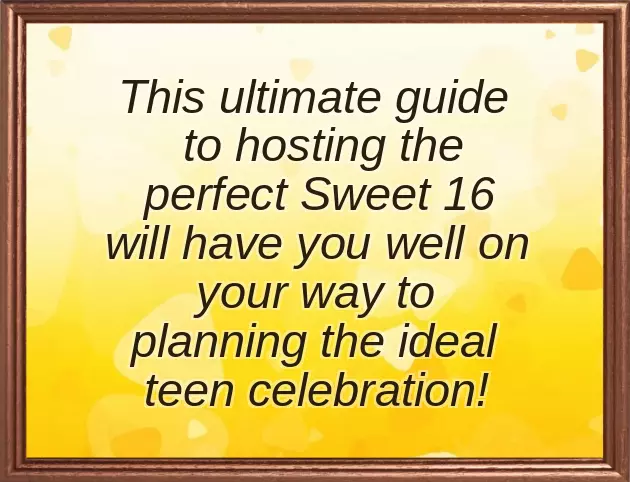 Sweet 16 Themes Sweet 16 Themes