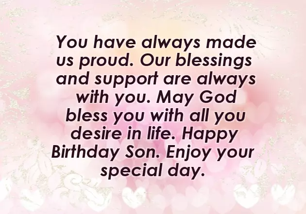 Happy Birthday Wishes To My Dear Son Happy Birthday Wishes To My Dear Son