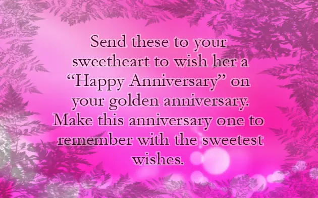 Golden Wedding Anniversary Quotes Golden Wedding Anniversary Quotes
