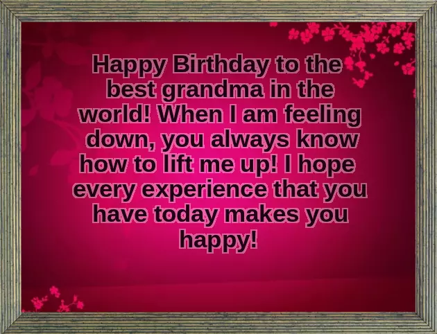 Birthday Wishes To My Grandma Birthday Wishes To My Grandma