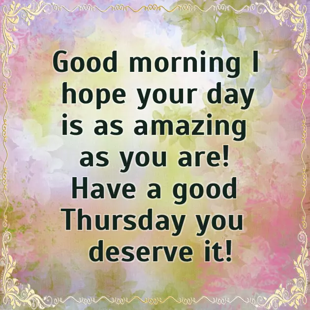 Good Morning Thursday Blessings And Prayers