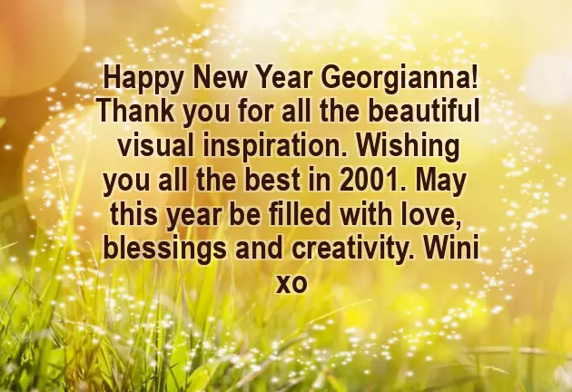 Happy New Year Inspirational Wishes