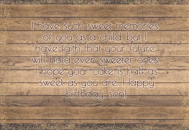 Happy Birthday Quotes For Son